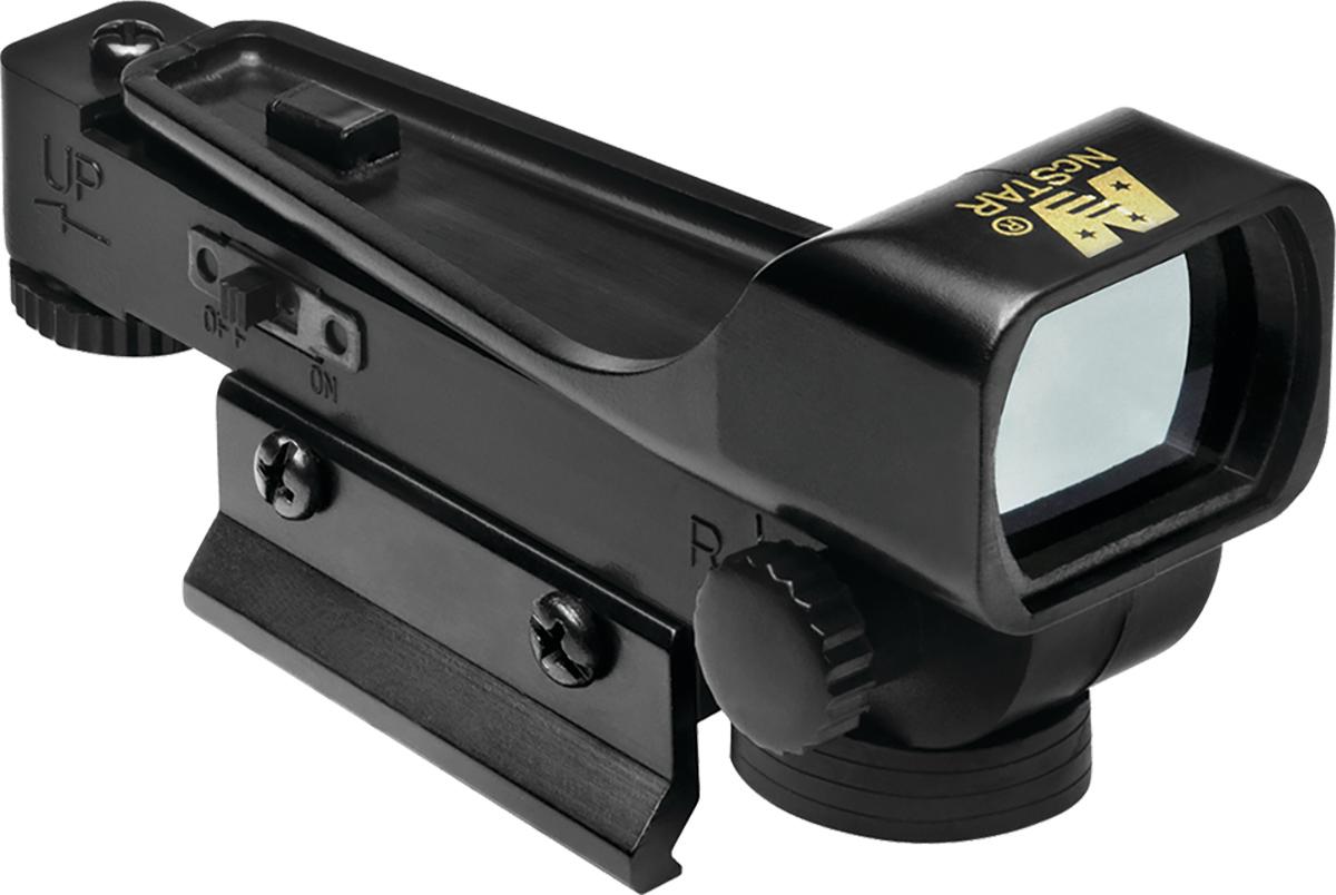 NCSTAR RED DOT REFLEX SIGHT WEAVER BASE PLASTIC HOUSING