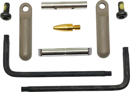 KNS PIN KIT NON-ROTATING GEN2 AR15/M16 .154 DARK EARTH