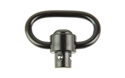 NcSTAR Quick Detach Sling Swivel, 1.25" Wide, Steel Construction, Black AASWQRB