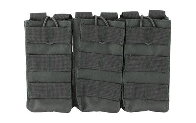 NcSTAR Triple AR Magazine Pouch, Nylon, Black, MOLLE Straps for Attachment, Fits Three AR Style Magazines CVAR3MP2928B