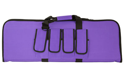 NcSTAR Carbine Case, Purple, 36"x13", 4 External Magazine Pouches, PVC Construction CVCP2960PR-36