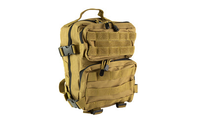 NcSTAR Every Day Pack, Backpack, 12.5"x11.5"x3" Main Compartment, Black, Two Small Compartments with Four Cinch Straps, Molle Webbing, Adjustable Bottom Straps CVEDP3056T