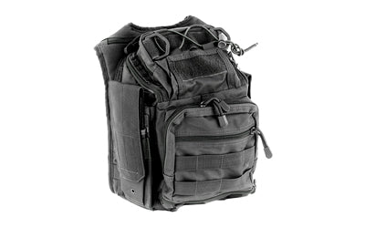 NcSTAR First Responder Utility Bag, Nylon, Gray, MOLLE / PALS Webbing, Rear Concealed Carry Pocket, Shoulder Strap CVFRB2918U