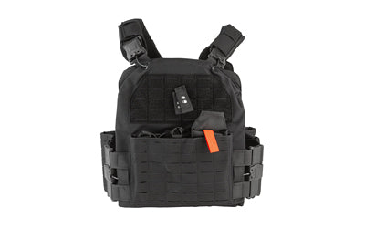 NcSTAR Quick Release Laser Cut Plate Carrier, Black, Size 2XL, CVLCQRL3055B