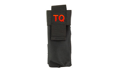 NcSTAR Molle Tourniquet with Elastic Flap, Black, MOLLE Straps for Attachment, Fits Most Tourniquets CVTQ3020B