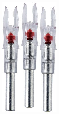 NOCKTURNAL LIGHTED NOCK GT-SERIES RED 3/PACK