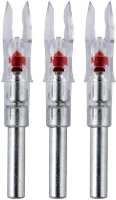 NOCKTURNAL LIGHTED NOCK X-SERIES RED 3/PACK
