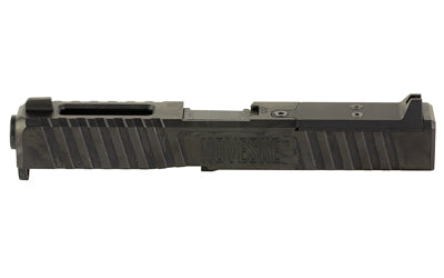 Noveske DM Slide, Noveske Barrel, DLC Finish, Black, Direct Mount Optics Ready, Fits Glock 19 Gen 3, Includes Noveske End Plate, Cover Plate w/Rear Sight, Front Sight 03002698