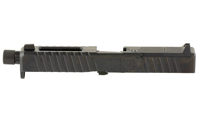 Noveske DM Slide, Noveske Barrel Threaded 1/2X28, DLC Finish, Black, Direct Mount Optics Ready, Fits GLOCK 17 Gen 4, Includes Noveske End Plate, Cover Plate w/Rear Sight, Front Sight 03002705