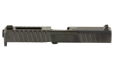 Noveske DM Slide, Noveske Barrel, DLC Finish, Black, Direct Mount Optics Ready, Fits Glock 17 Gen 4, Includes Noveske End Plate, Cover Plate w/Rear Sight, Front Sight 03002706