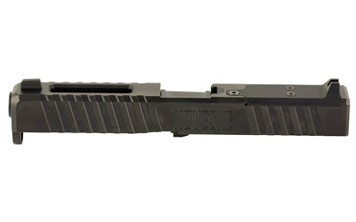 Noveske DM Slide, Noveske Barrel, DLC Finish, Black, Direct Mount Optics Ready, Fits Glock 17 Gen 5, Includes Noveske End Plate, Cover Plate w/Rear Sight, Front Sight 03002708