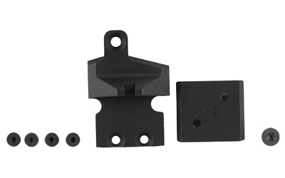 Noveske DM Slide, DLC Finish, Black, Forward Mounted Rear Sight, For Use With Holosun 509T, Fits Noveske Direct Mount Slide, Includes 509T Mounting Plates, Fits Glock 17/19 05002703
