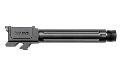 Noveske Barrel, Threaded 1/2X28, 9MM, Black, Fits GLOCK 19 All Generations 07000456