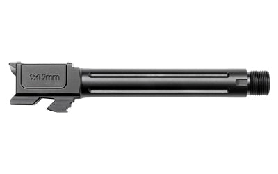 Noveske Barrel, Threaded 1/2X28, 9MM, Black, Fits GLOCK 17 Gen 3/4 07000460