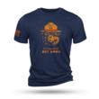 Nine Line 2A Bear Navy Triblend T-Shirt M