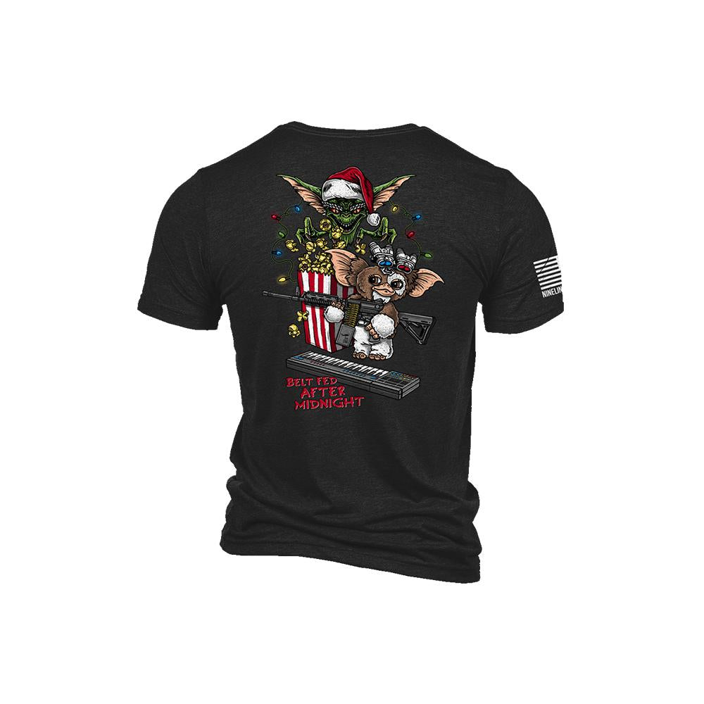 Nine Line Belt Fed Triblend Short Sleeve Shirt Black M
