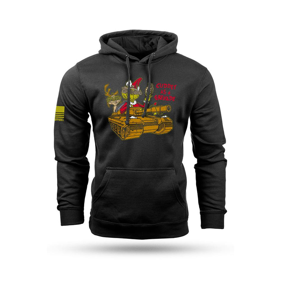 Nine Line Grinch Hooded Sweatshirt Black 3XL