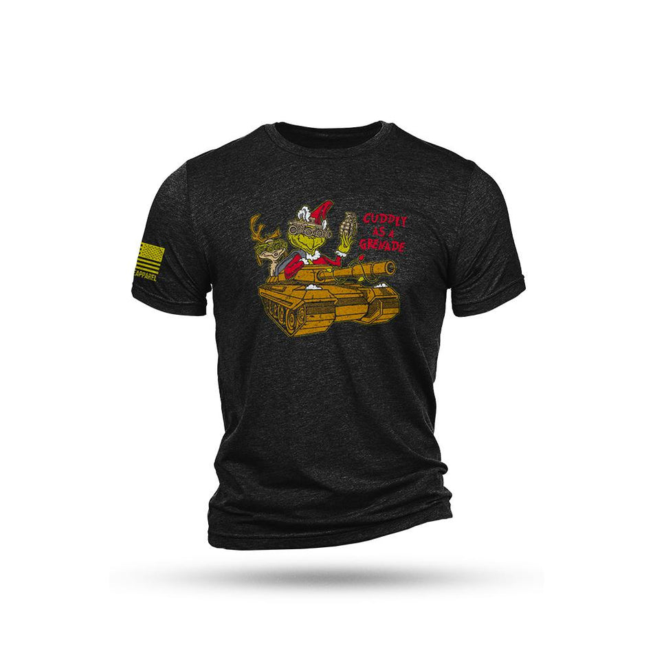 Nine Line Grinch Triblend Short Sleeve Shirt Black 3XL