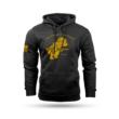 Nine Line Pooh Bear Hooded Sweatshirt Black XL