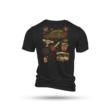 Nine Line Lotta Sap X-Mas Vacay Short Sleeve Shirt Charcoal Black 3XL