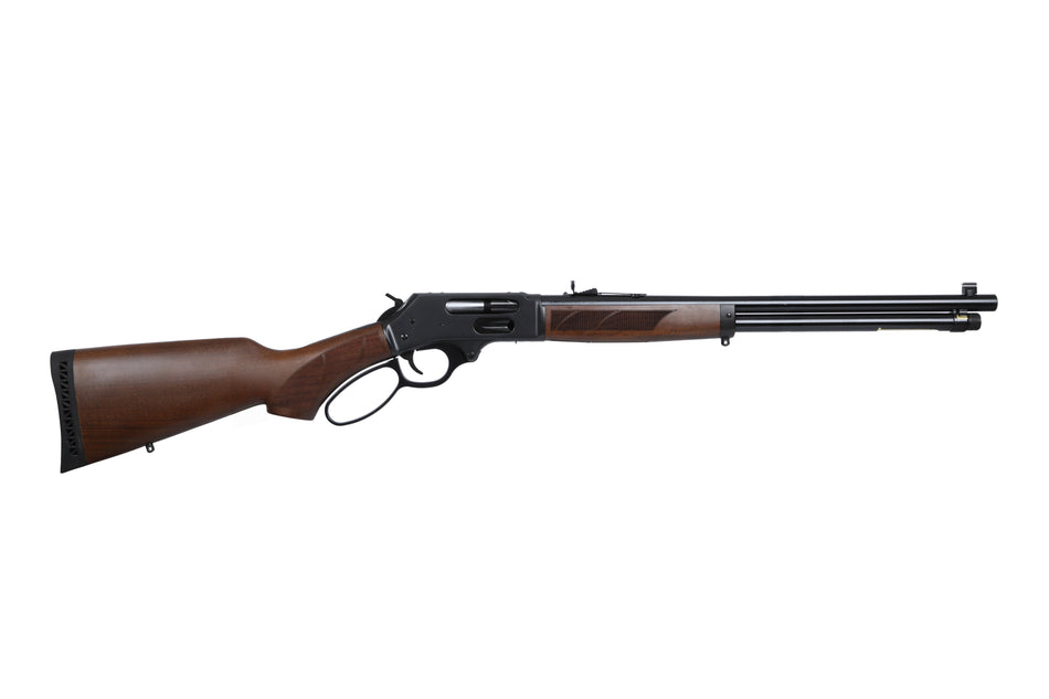 Henry H012PG357 Provider 38 Special 357 Mag 10+1 20" Blued Round Barrel, Blued Steel Drilled & Tapped Receiver, American Walnut Fixed w/Pistol Grip Stock