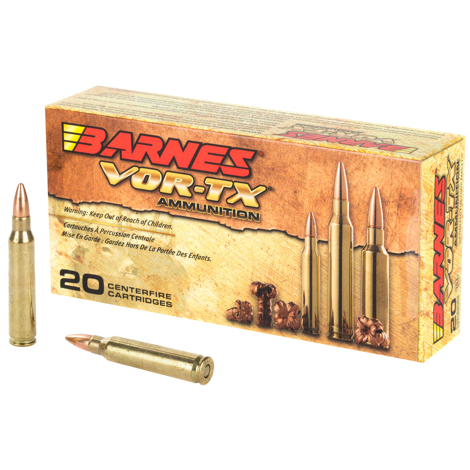 Barnes .223 Remington VOR-TX 55gr TSX FB Ammo