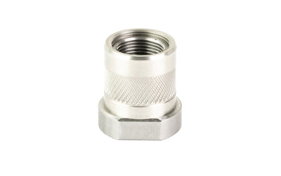 Odin Works Thread Adapter, 1/2X28 to 5/X24, 223 Remington/556NATO, Silver SUP-TA-1-2-TO-5-8
