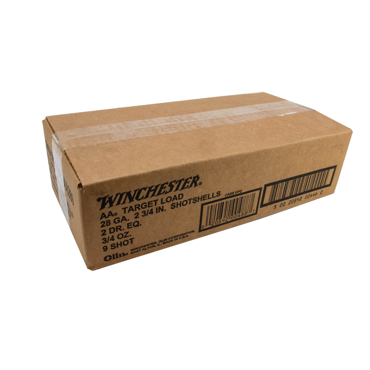 Winchester AA Skeet 28 Gauge 2 3/4" 3/4 oz #9 Shot 1200 FPS