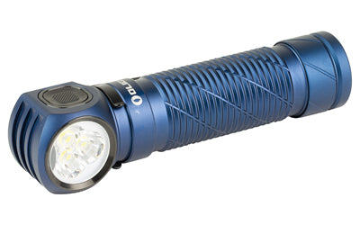 Olight Perun 3 Headlamp, Rechargeable Headlamp, White and Red Light, 3,000 Lumens, Midnight Blue PERUN3MNBU