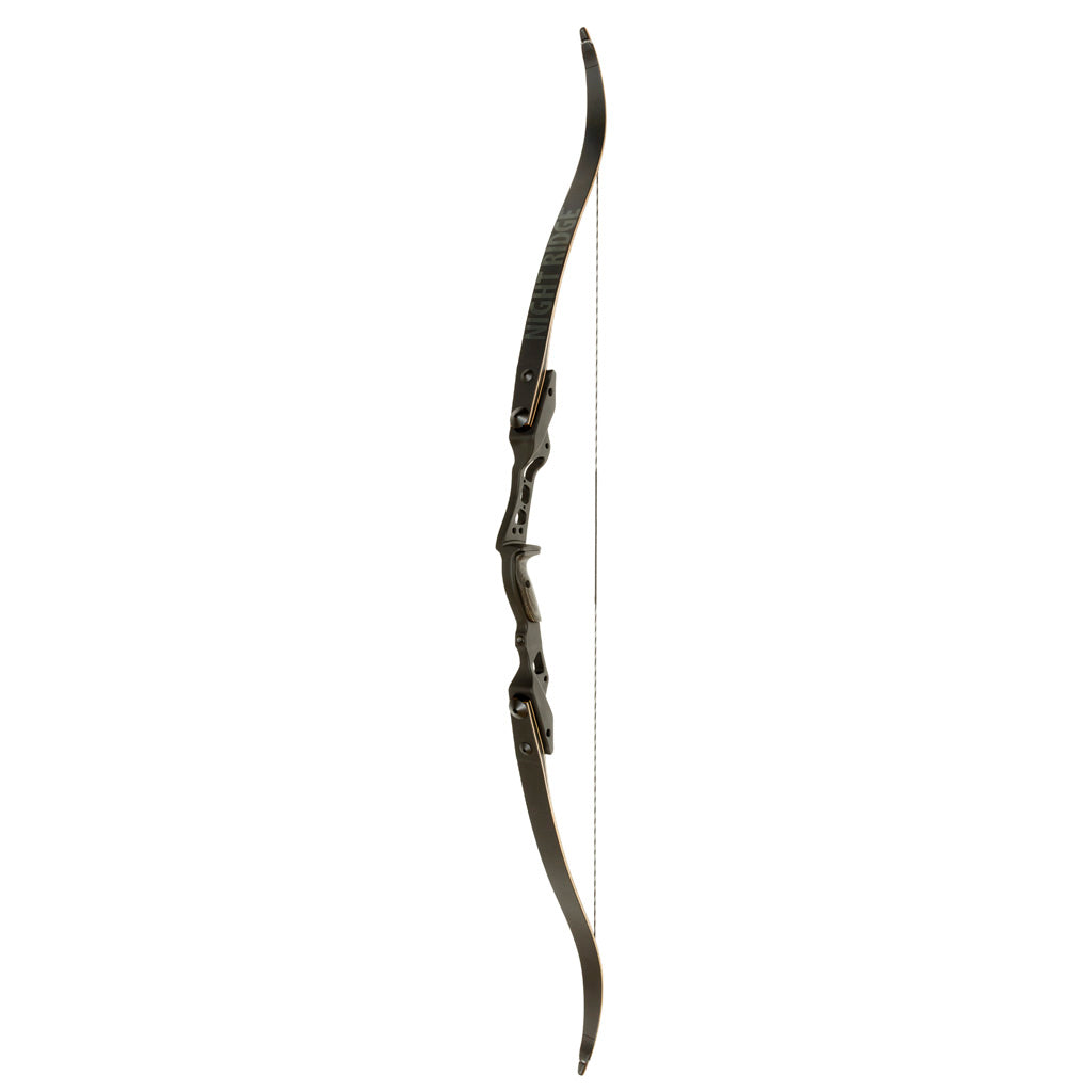 October Mountain Night Ridge ILF Recurve Bow Black 60 in. 40 lbs. RH