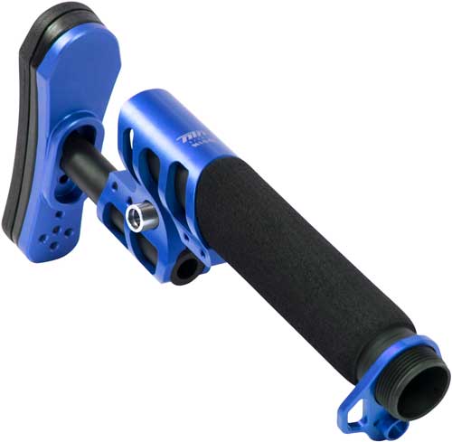 ODIN STOCK ZULU 2.0 W/PADDED BUFFER TUBE BLUE FOR AR-15