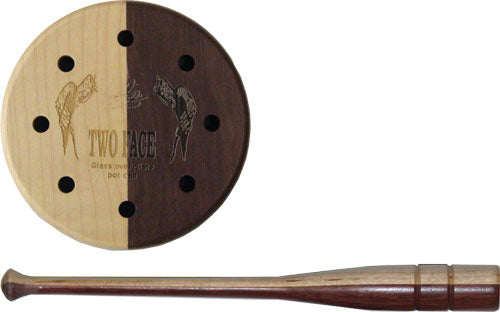 PITTMAN GAME CALLS TWO FACE ALUMINIUM POT TURKEY CALL