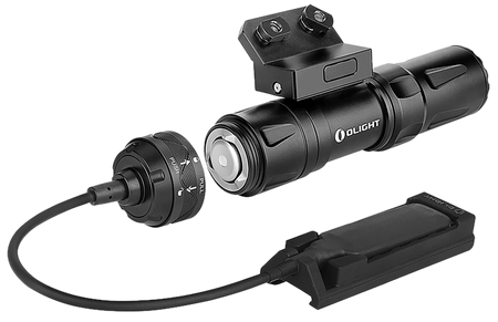 Olightstore Usa Inc ODINMINIBK Odin Mini Black Anodized 200/700/900/1,250 Lumens White LED