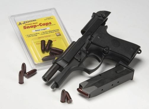 A-Zoom Metal Snap Caps .45 Auto 5/ct