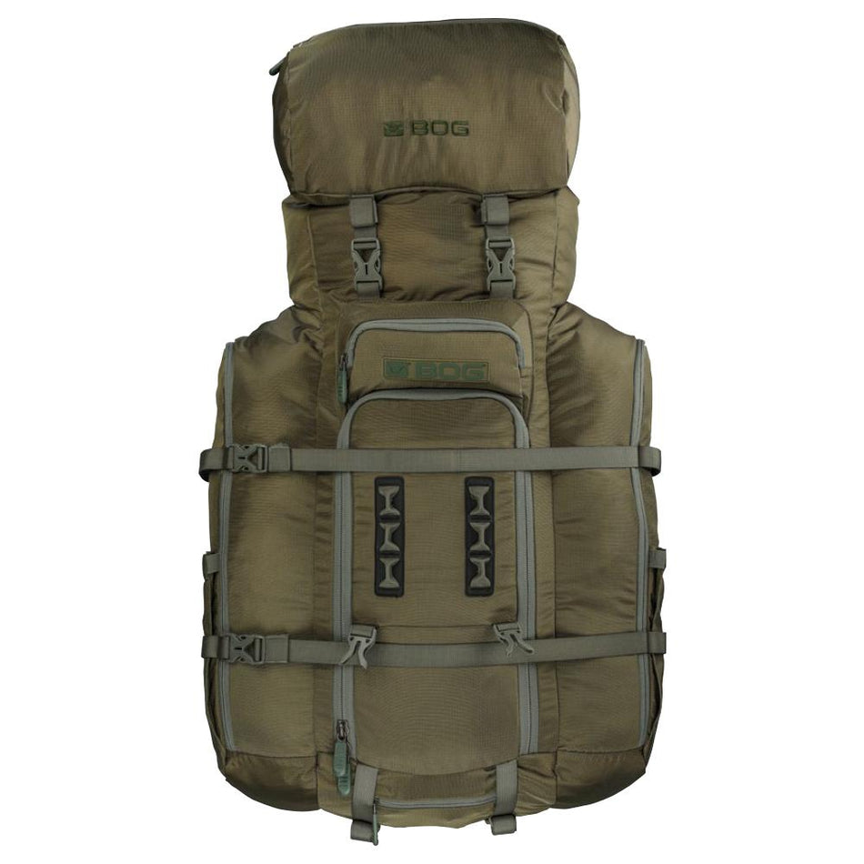 Bog Inception M/L Backpack Frame and Helix 6000 Bivy Bag OD Green