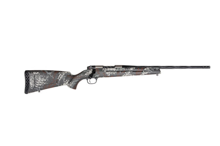 Weatherby MBP01N280AR3B Mark V Capra 280 Ackley Improved 2+1 17" Graphite Black Cerakote Fluted Threaded Barrel, Titanium Drilled & Tapped Receiver, Exposed Carbon w/Gray, White & Rust Sponge Accents