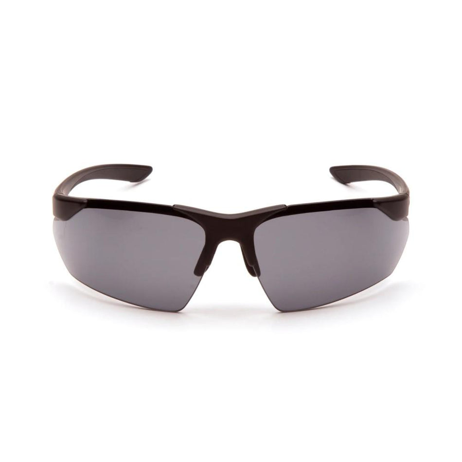 Pyramex Venture Gear Drone 2.0 Shooting Glasses Black Frame with Grey Anti-Fog Lens