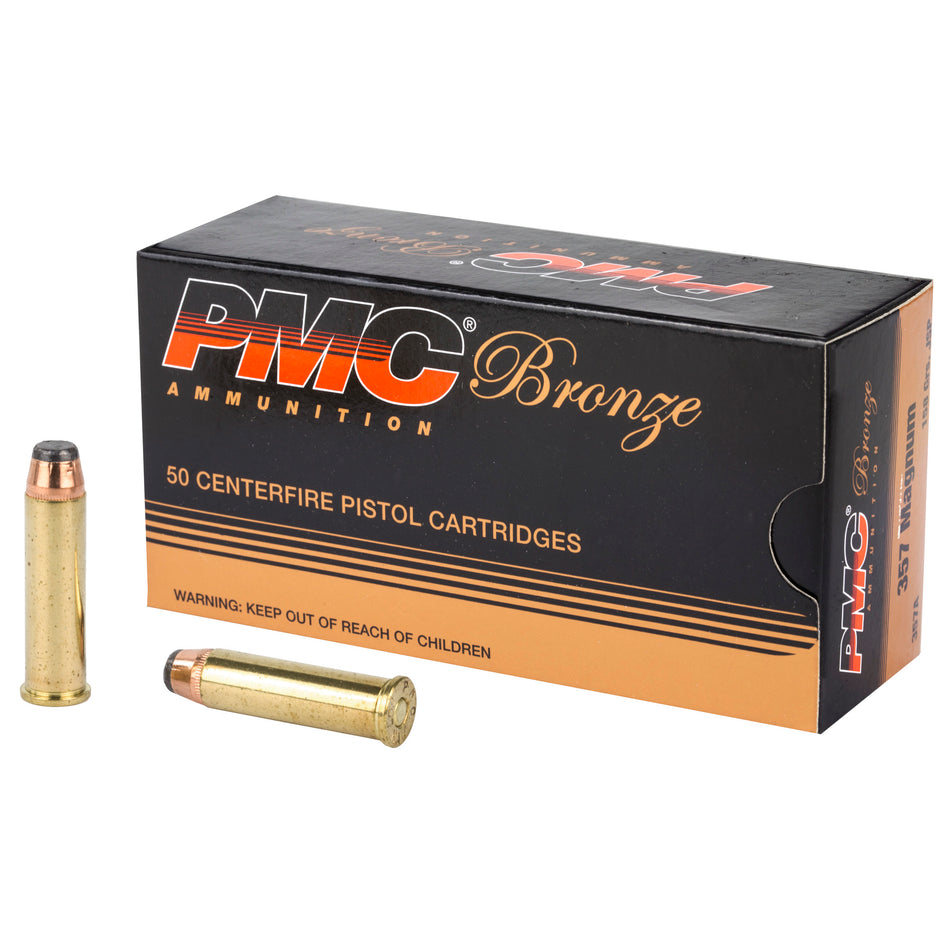 PMC .357 Mag Bronze 158gr JSP Ammo