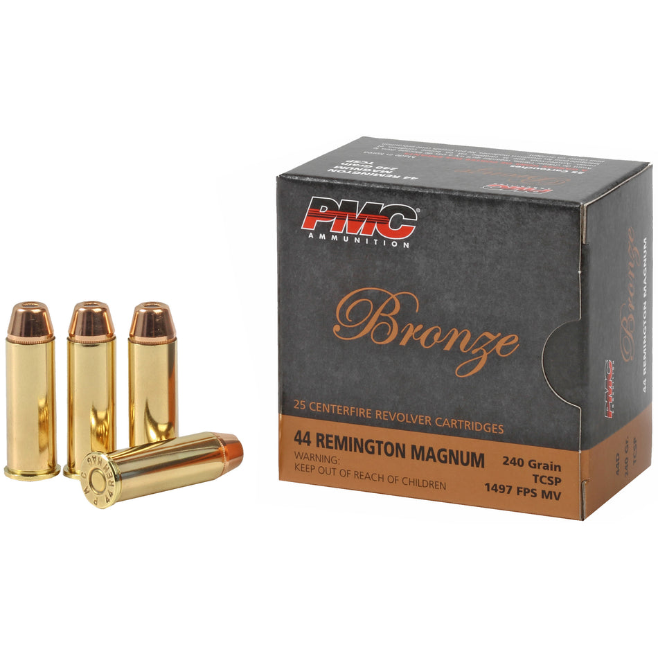 PMC .44 Mag Bronze 240gr TCSP Ammo