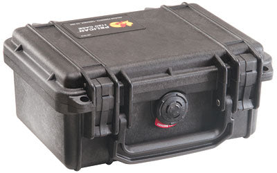 Pelican Protect Case, 7.5"X5"X3", Black 1120-000-110