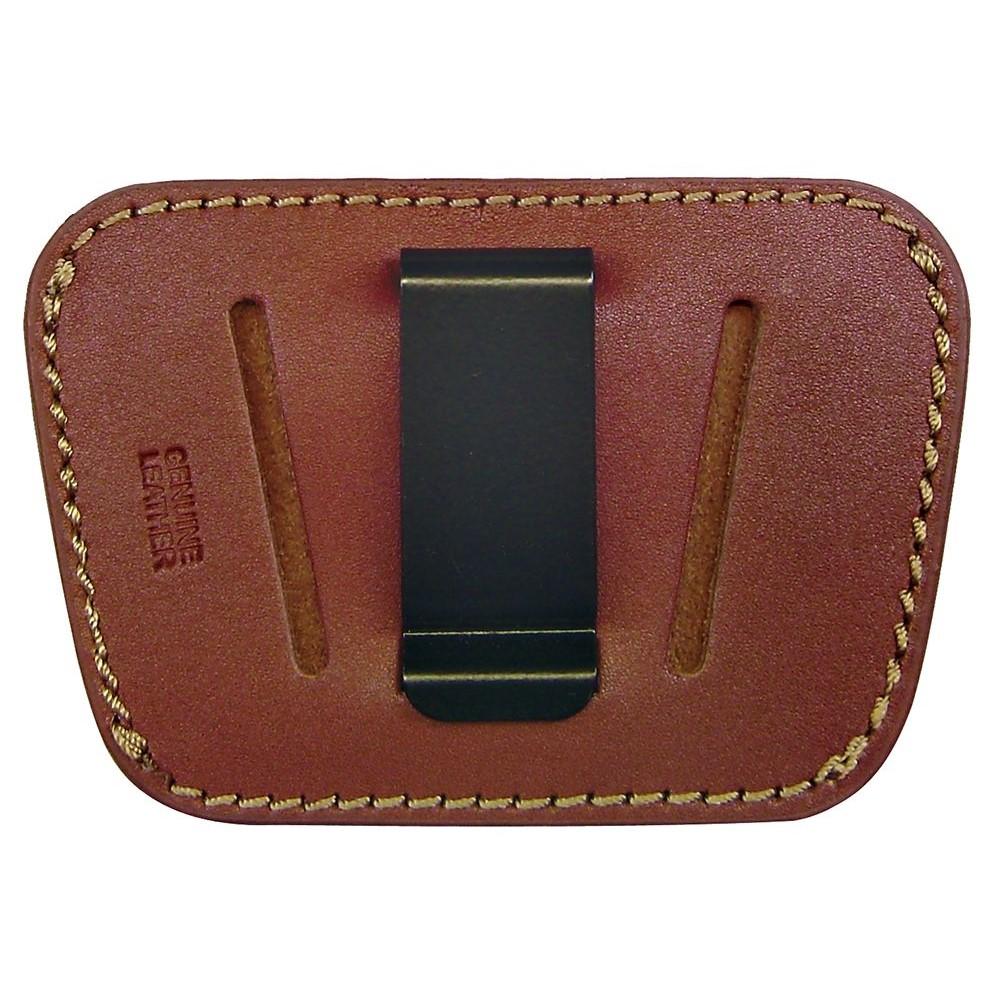 Personal Security Products Homeland Concealment Belt Slide Holster with Removable Clip M/L Brown Ambi