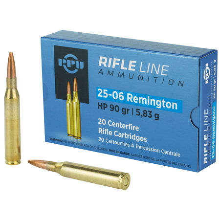 Prvi Partizan .25-06 Remington Rifle 90gr JHP Ammo