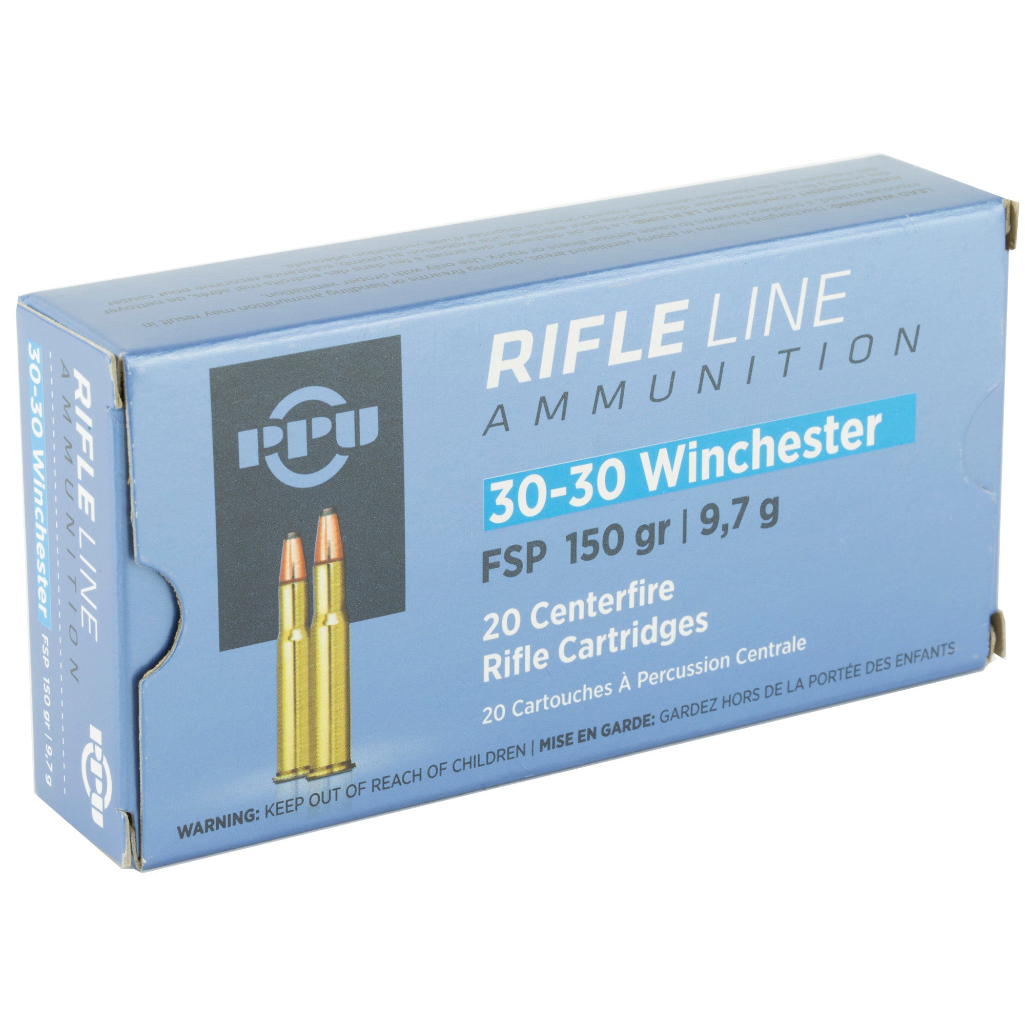PPU .30-30 Winchester 150gr FSP Ammo