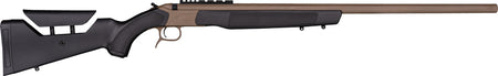 CVA ACCURA LR-X 50 CAL 30" W/RAIL FDE CERAKOTE/BLACK