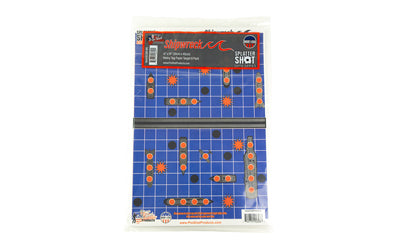 Pro-Shot Products Splatter Shot, Game Series, Ship Wreck, 12"x18", 8 Pack, Multi Color GS-SHIP-8PK