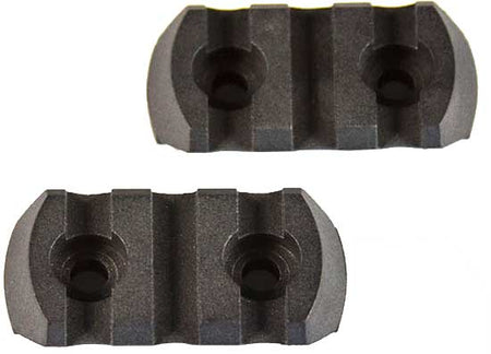 J&E POLYMER MLOK RAIL 1.5" 3-SLOT 2PK