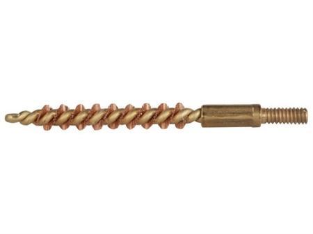 Pro-Shot Benchrest Brass Core/Bronze Bristle Pistol Bore Brush (5/40 Thread) .17 cal
