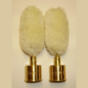 Pro-Shot Shotgun Wool Mop Brass Snap Caps - 28 ga