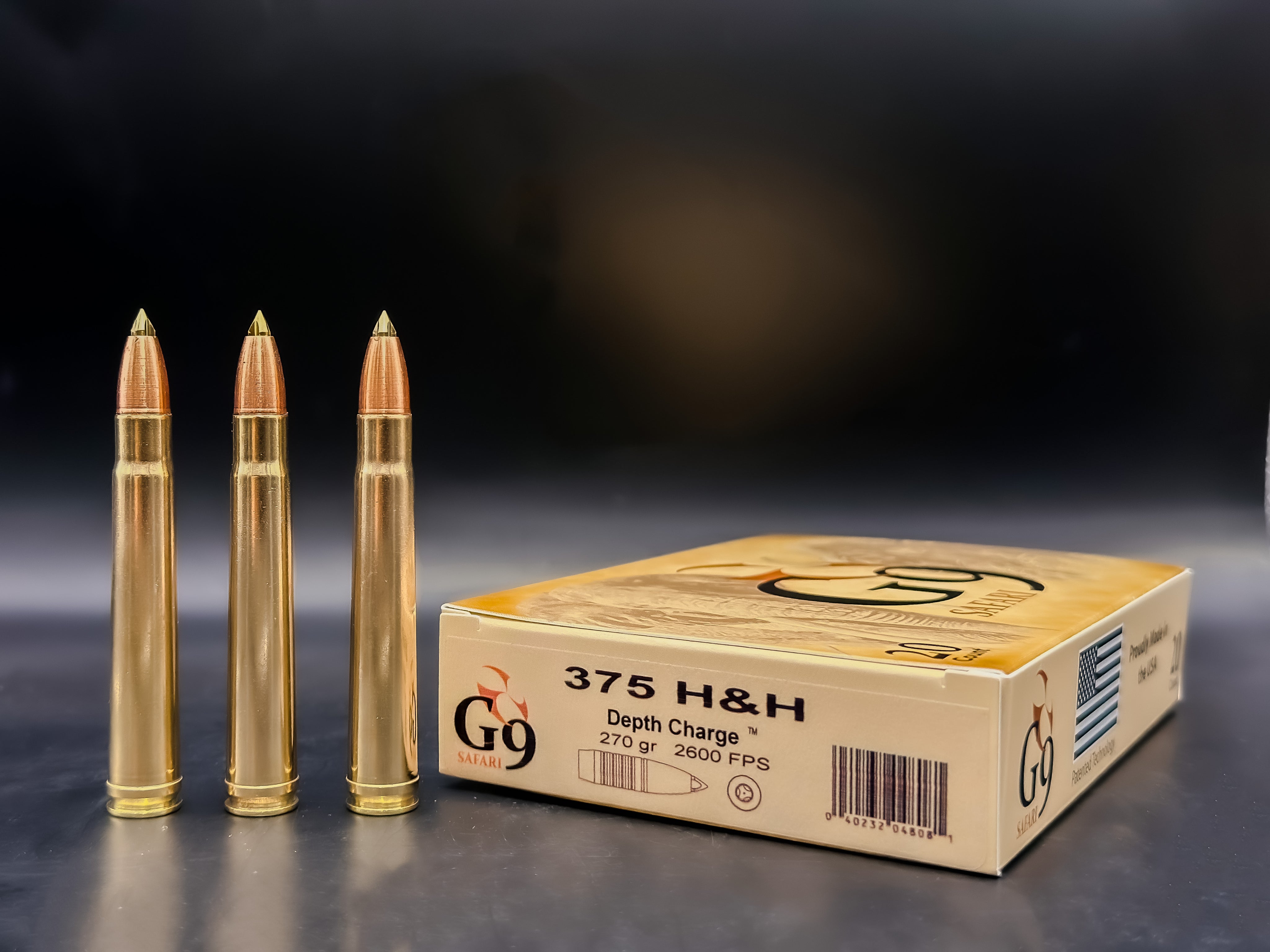 G9 Defense 375 H&H 270r Depth Charge