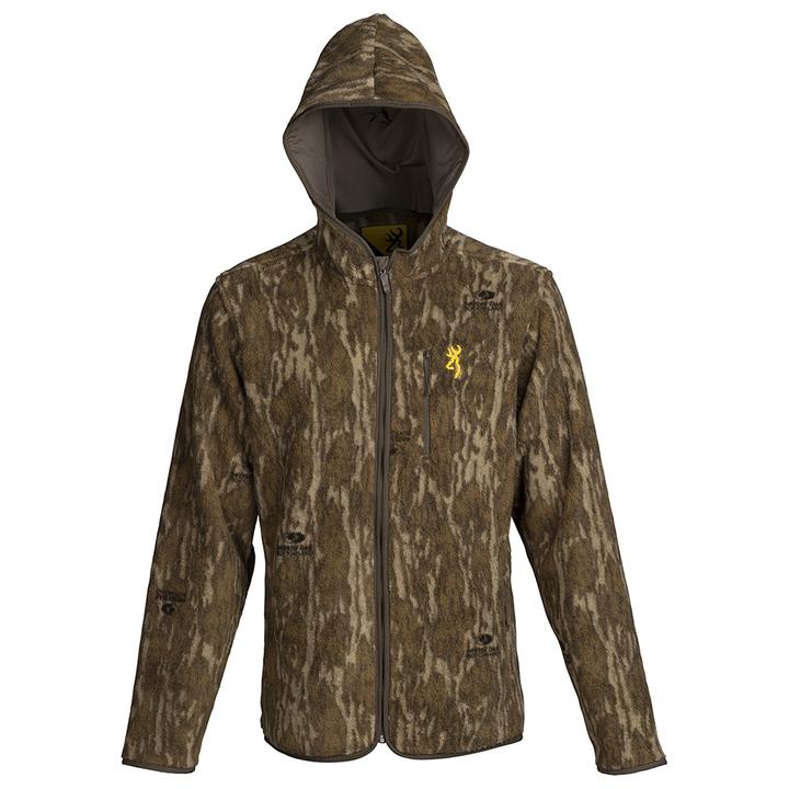 Browning Fleece 2.0 Jacket Mossy Oak Bottomland Camo 2XL